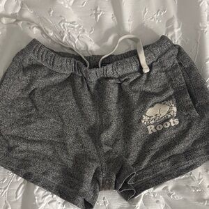Roots Women's Athletic Charcoal Shorts